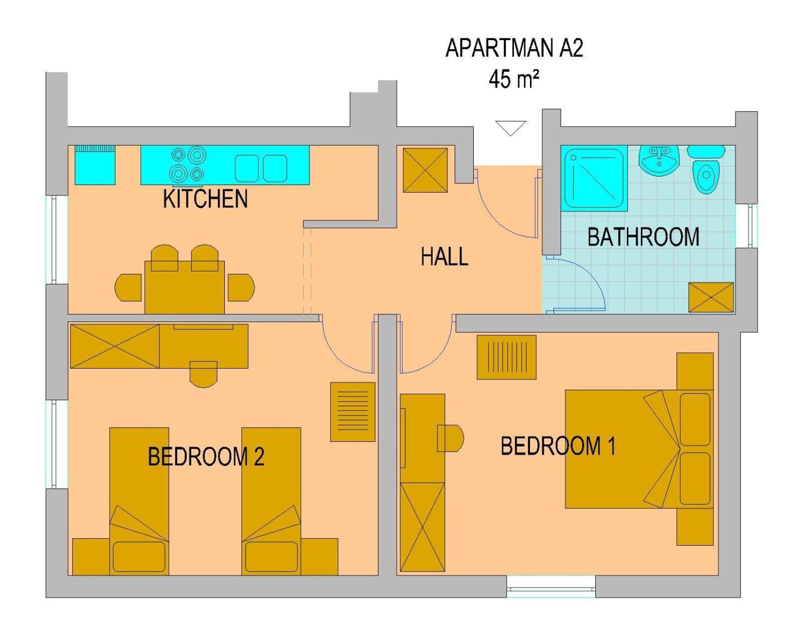 Apartmani Ždrelac 외부 사진